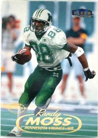 1998 - Randy Moss - Fleer - Tradition - Rookie Card #237