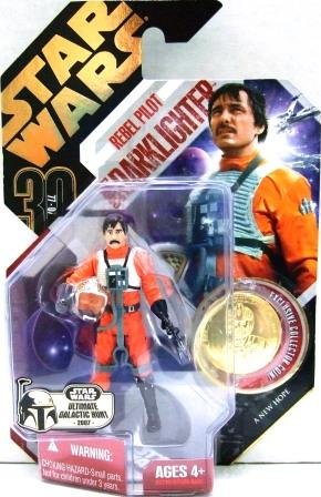 2007 - Rebel Pilot Biggs Darklighter - Hasbro - Star Wars - Ultimate Galactic Hunt - A New Hope