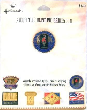 1896-1996 - Centennial - Hallmark - Atlanta - Olympic Games Pin - #5