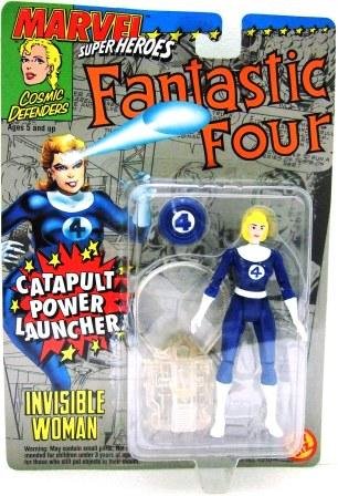 1994 - Invisible Woman - Action Figures - Toy Biz - Marvel Super Heroes - Fantastic Four