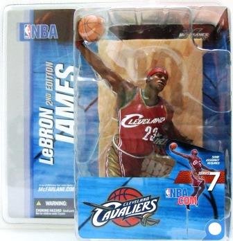 2004 - LeBron James - Sports Action Figure - McFarlane's - Basketball - Cavaliers