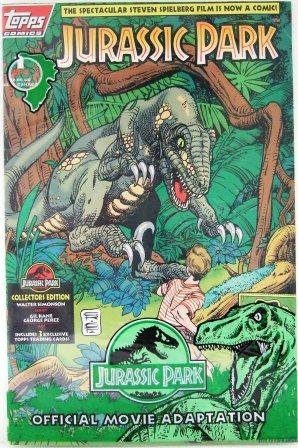 1993 - Topps Comics - Jurassic Park - Special Collector's Edition - Parts 1 thru 4 - Comic Books