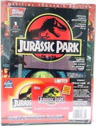 1993 - Topps Comics - Jurassic Park - Special Collector's Pack - Comic Books