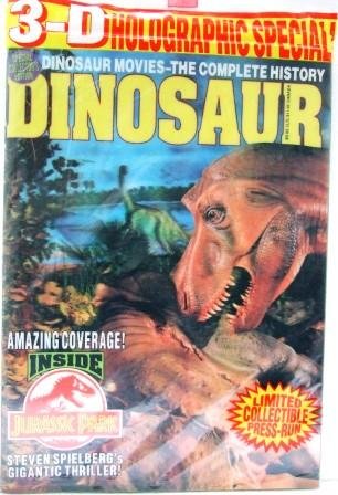 3-D Holographic Special Collector's Edition Dinosaur Magazine