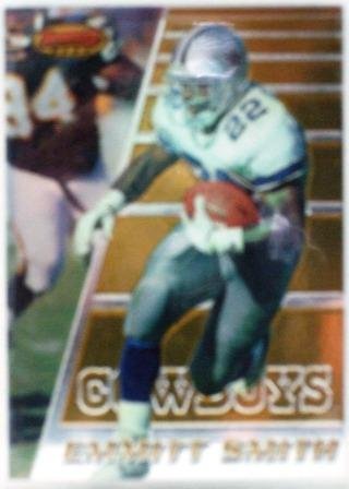 1996 - Emmitt Smith - Topps - Bowmans Best - Card #1