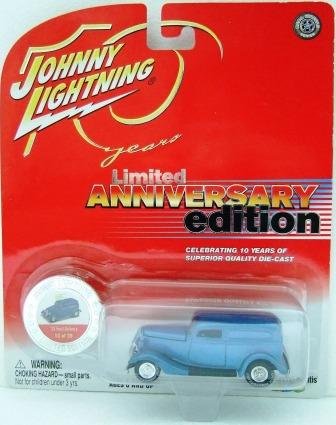 2004 - '33 Ford Delivery - Johnny Lightning - 10th Anniversary Edition - Die-cast Metal Cars