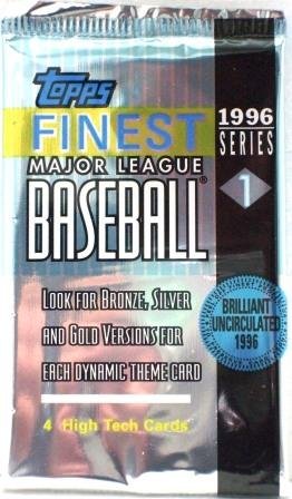 1996 Topps Finest Baseball (Series 1 ) Pack