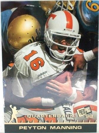 1998 - Peyton Manning - Press Pass - Rookie Card # 1