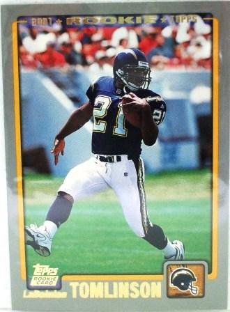 2001 - LaDainian Tomlinson - Topps - Rookie Card #350