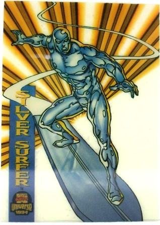 1994 - Marvel Cards - Universe - Silver Surfer - Insert Card - Acetate #5 of 10