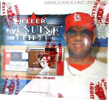 2005 - Fleer - Genuine Insider - Major League Baseball - Hobby Exclusive - Sports Cards