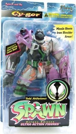 1996 - Cy-Gor - Repaint - Action Figures - McFarlane Toys - Spawn - Series 4