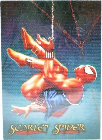 1996 - Fleer/SkyBox - Marvel - Spider-Man - Scarlet Spider - Devito - Canvas - #4 of 6