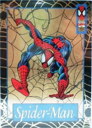 1994 - Marvel Cards - Spider-Man - Gold Web - #1 of 6