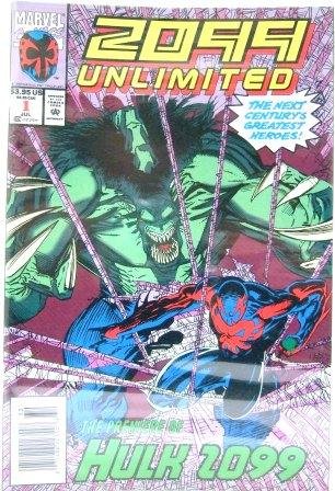 1993 - Marvel - 2099 Unlimited - Vol., No. 1, July, 1993 - Premiere Edition of Hulk 2099