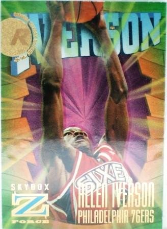 1996-97 - Allen Iverson - Fleer/Skybox - Z-Force - Rookie Card - #151