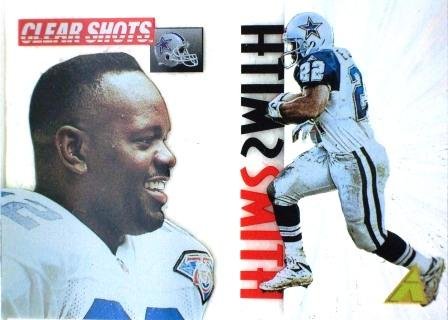 1995 - Emmitt Smith - Pinnacle - Clear Shots - #5 of 10
