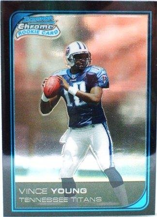 2006 - Vince Young - Topps - Bowman - Chrome - NFL Football - Rookie Card - #221