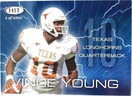 2006 - Vince Young - Sage - Hit - Collegiate Football - Rookie Card - #3/10