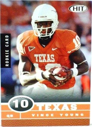 2006 - Vince Young - Sage - Hit - Collegiate Football - Rookie Card - #2/5