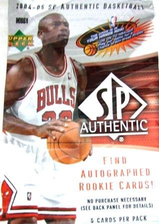 2004-05 Upper Deck SP Authentic NBA Basketball Card Set Series I #1-90