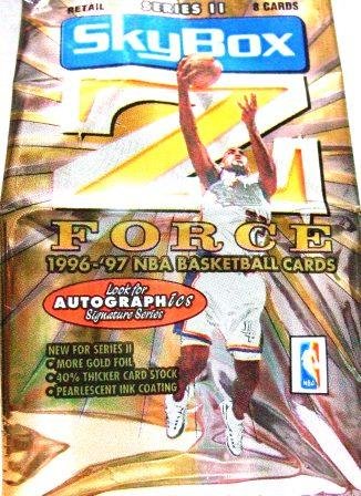 1996-97 Skybox Z Force NBA Basketball Card Set Series II #101 - 200