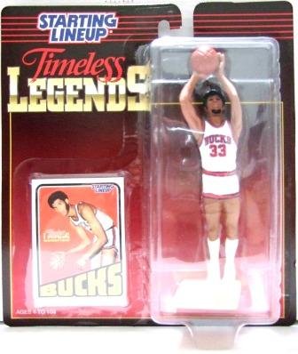 1995 - Kareem Abdul-Jabbr - Action Figures - Starting Lineups - Legends - Basketball