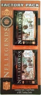 1997 Upper Deck Legends NFL Football Sportscards