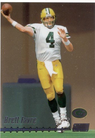1999 Brett Favre Topps Stadium Club Chrome C7