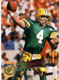 1995 - Brett Favre - Topps - Stadium Club - Extreme Corp - #X191