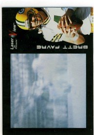 1996 - Brett Favre - Pinnacle - Laser View - #7