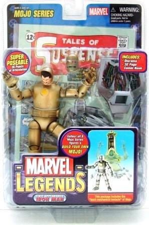 2006 - Iron Man (Variant) - Action Figures - Toy Biz - Marvel Legends - Mojo Series