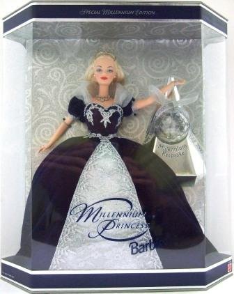 millennium princess 1999 barbie doll