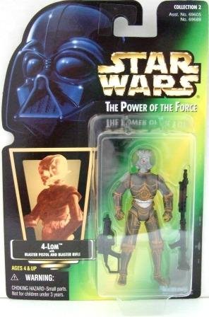 1997 - 4-Lom - Star Wars - The Power of the Force - Green Card - Hologram