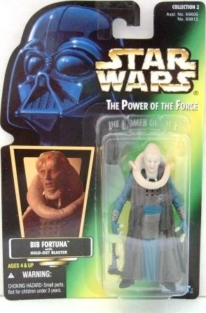 1997 - Bib Fortuna - Star Wars - The Power of the Force - Green Card - Hologram