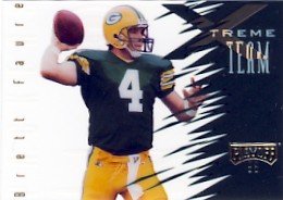 1996 - Brett Favre - Playoff - Extreme Team - Card # XT 05 of 30