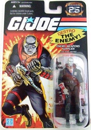 2008 - Destro The Enemy - Enemy Weapons Supplier - G.I. JOE - 25th Anniversary - Wave 5
