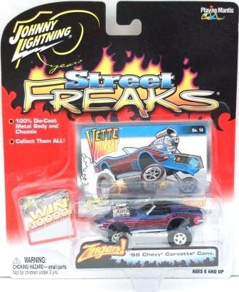 2005 - Vette Threat - Street Freaks - Johnny Lightning - Die-cast Metal Cars