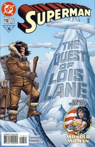1996 - DC Comics - Superman - The Quest of Lois Lane - #118