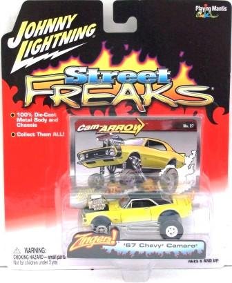 2005 - '67 Chevy Camero - Street Freaks - Johnny Lightning - Die-cast Metal Cars
