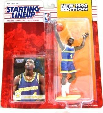 1994 - Chris Webber - Action Figures - Starting Lineups - Basketball - Warriors - Rookie Slu