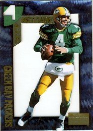 1996 - Brett Favre - SkyBox - Premium - MVP 4 - Die-Cut