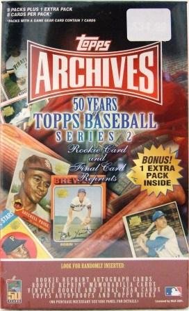 2001 Topps Archives Baseball Series 2