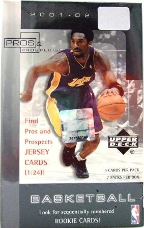 2001/02 - Upper Deck - Pros & Prospects - NBA Basketball - Sports Cards