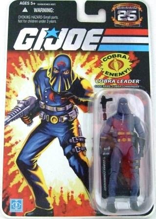 2008 - Cobra Leader - Cobra Enemy - G.I. JOE - 25th Anniversary - Wave 1