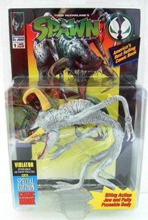 1994 - Violator - Action Figures - McFarlane Toys - Spawn - Series 1 - Chromium Card