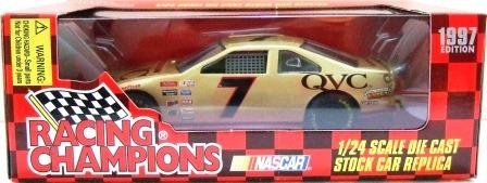 1997 - Geoff Bodine #7 - Atlas - Nascar - Racing Champions - QVC