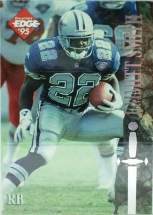 1995 - Emmitt Smith - Collector's Edge - Excalibur Stone - Card #93
