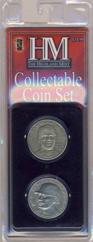 The Highland Mint - Collectable - 2 Coin Set - Albert Pujols/Ichiro Suzuki
