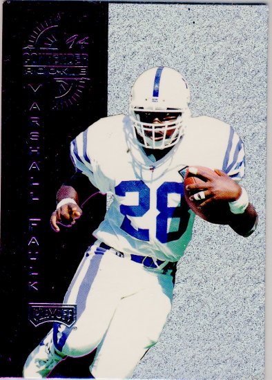 1994 - Marshall Faulk - Playoff - Contender - Rookie - #4 of 6